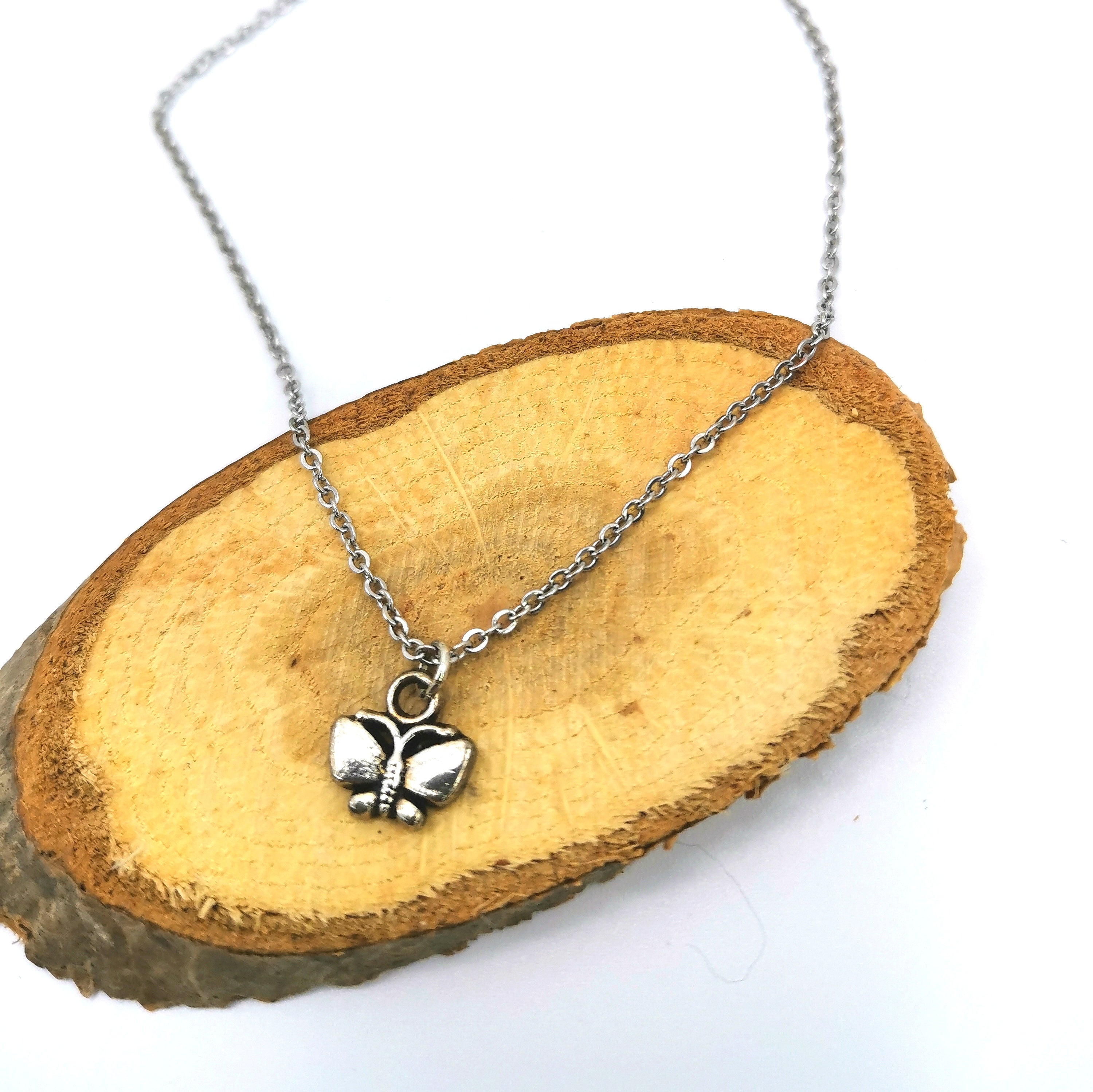 Beloved Butterfly Anklet - Silver Sunbird Anklets