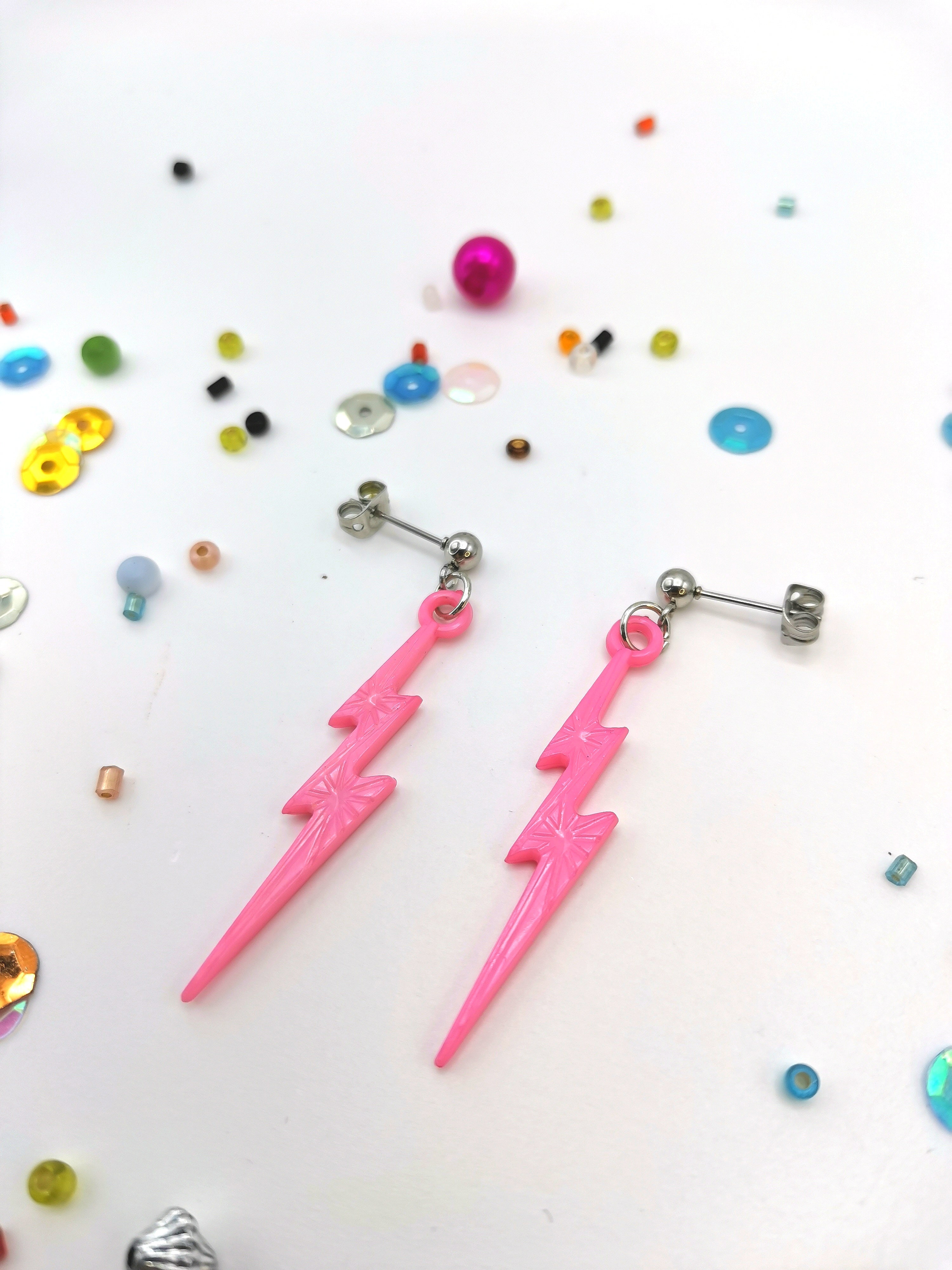 The Electrifying Lightning Bolt Earrings from Silver Sunbird&