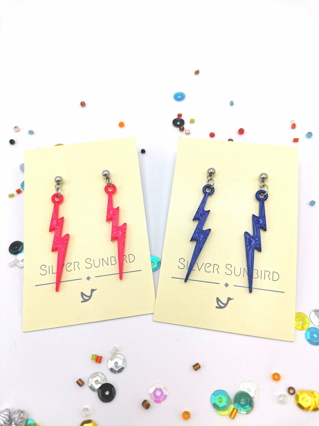 The Electrifying Lightning Bolt Earrings from Silver Sunbird&