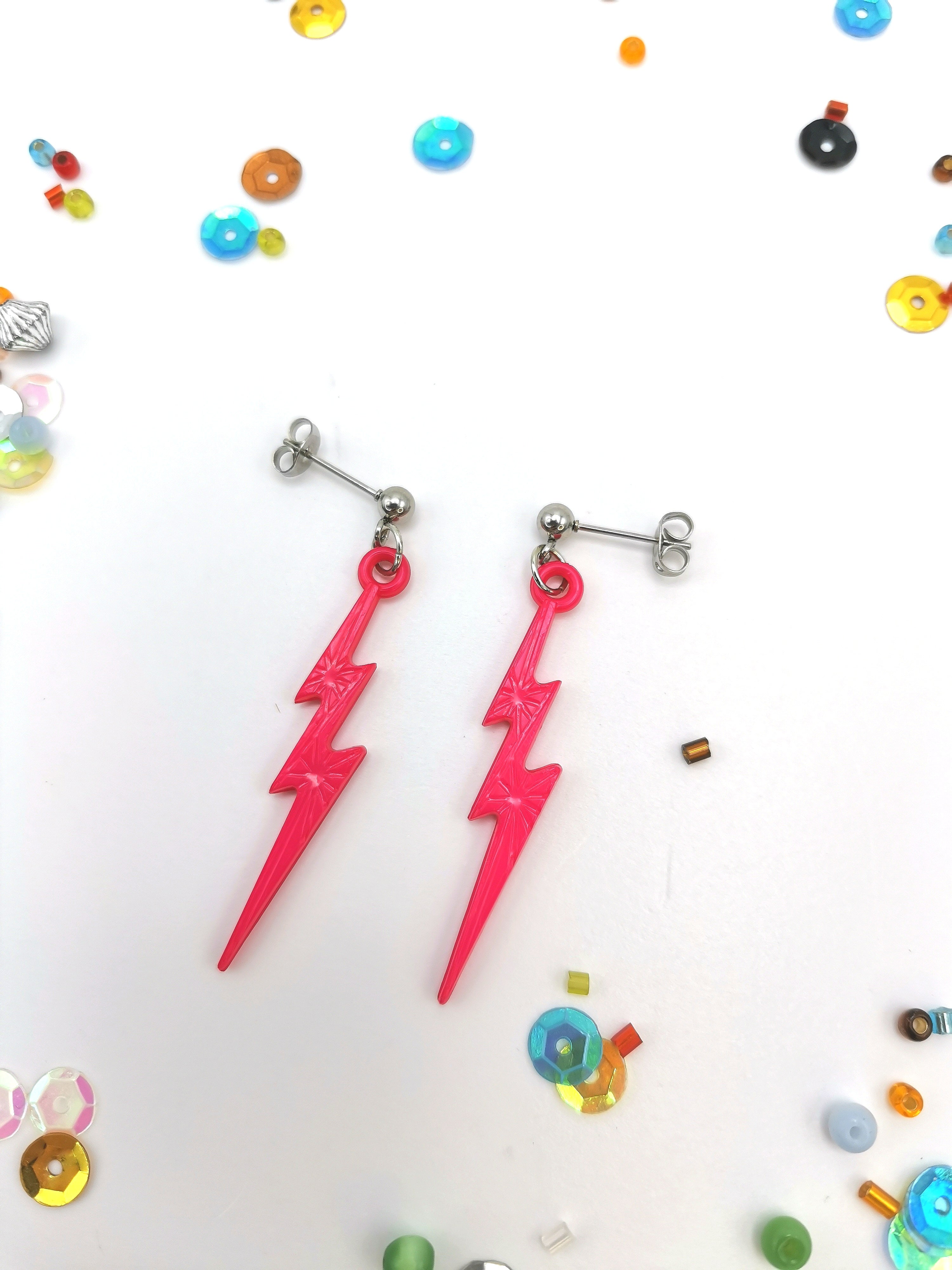 The Electrifying Lightning Bolt Earrings from Silver Sunbird&