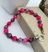 Marvellous Marble Effect Bracelet - Silver Sunbird Pink Bracelets