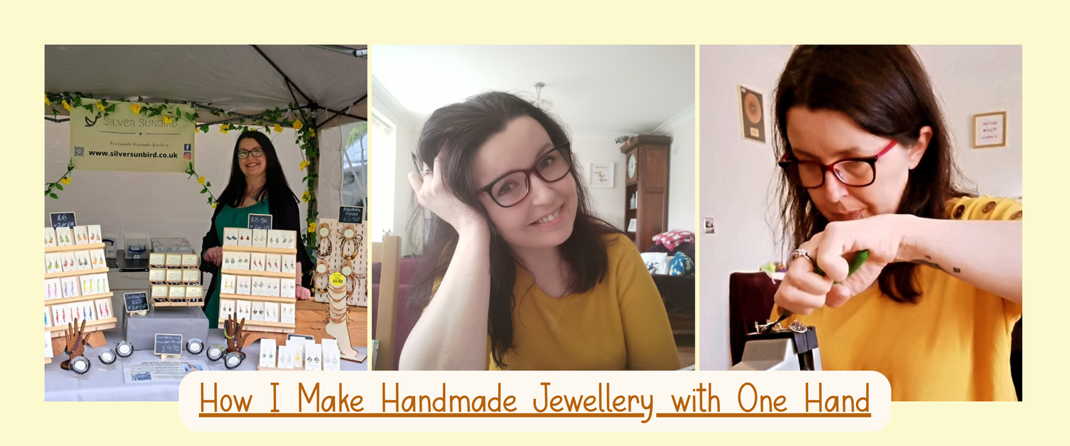 How I Make Handmade Jewellery with One Hand