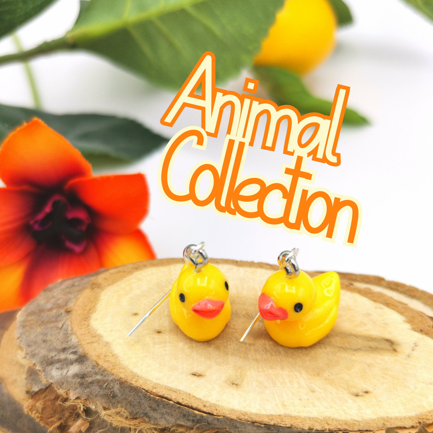 Fun and hypoallergenic animal earrings collection. Timeless designs for comfortable wear. Affordable starting at £8.49.