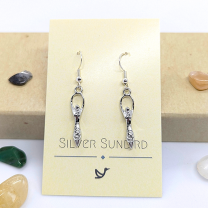 Fertility Goddess Dangle Earrings