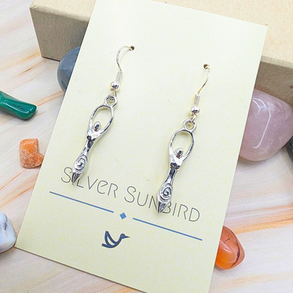 Fertility Goddess Dangle Earrings