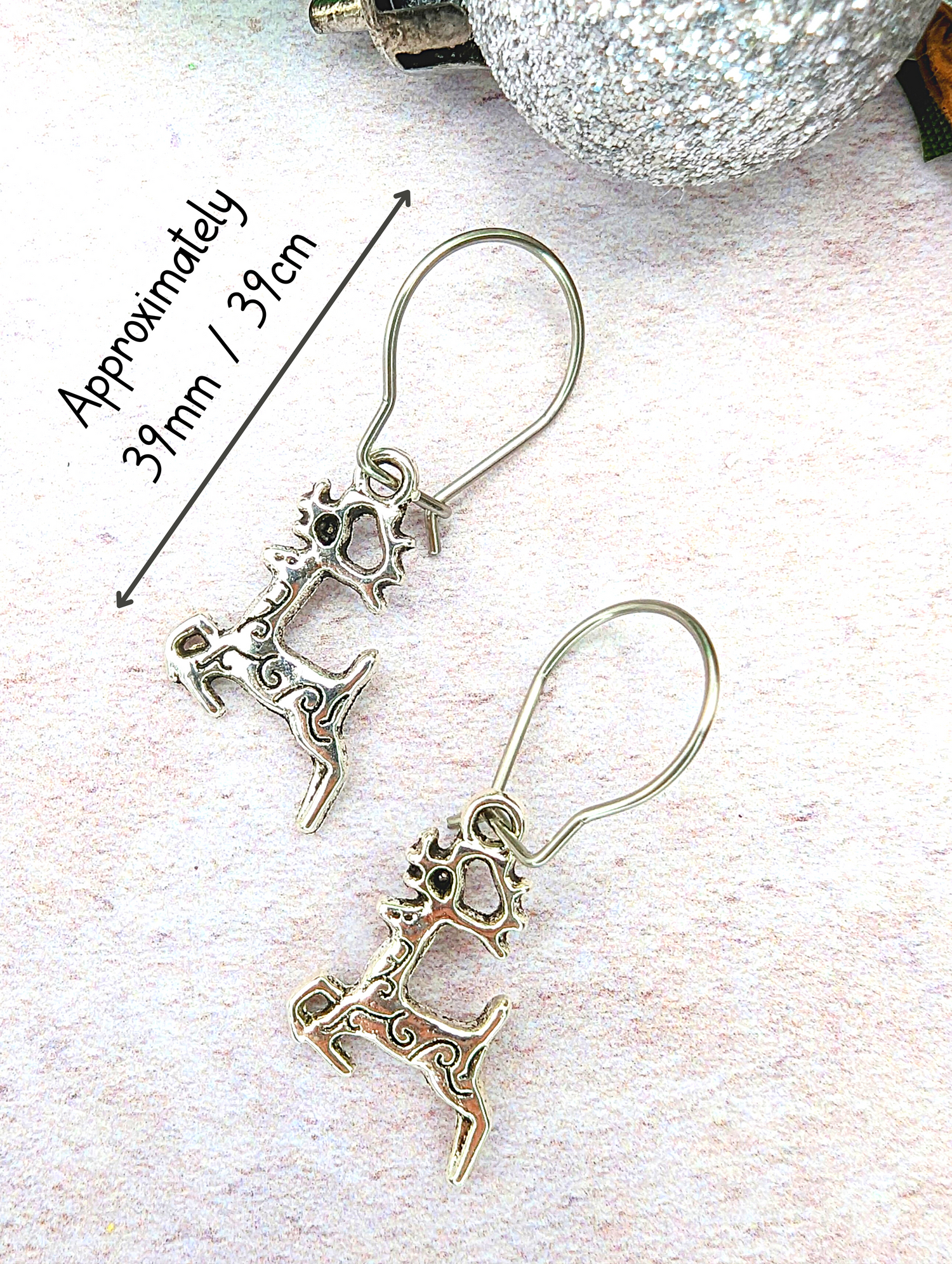 Prancing Reindeer Earrings