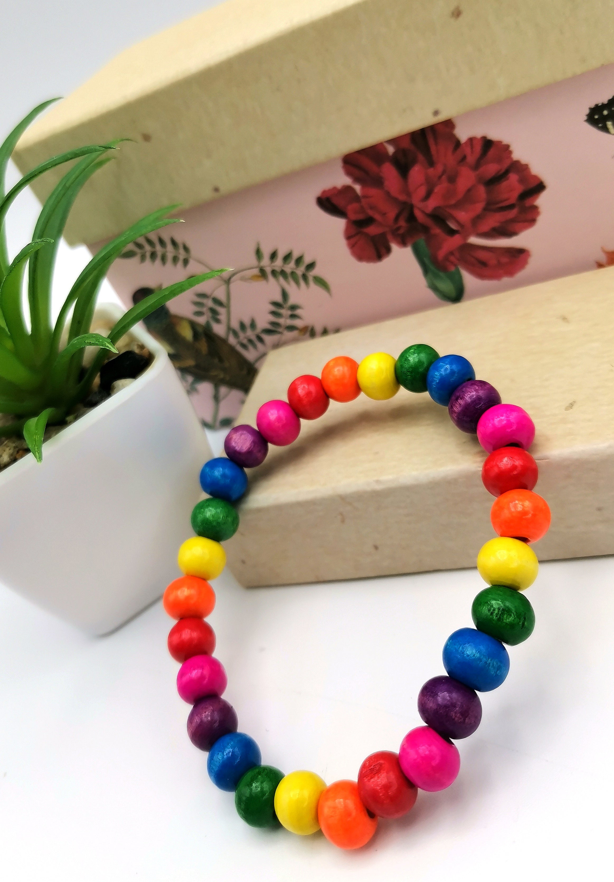 Refreshing Rainbow Bracelet - Silver Sunbird Bracelets