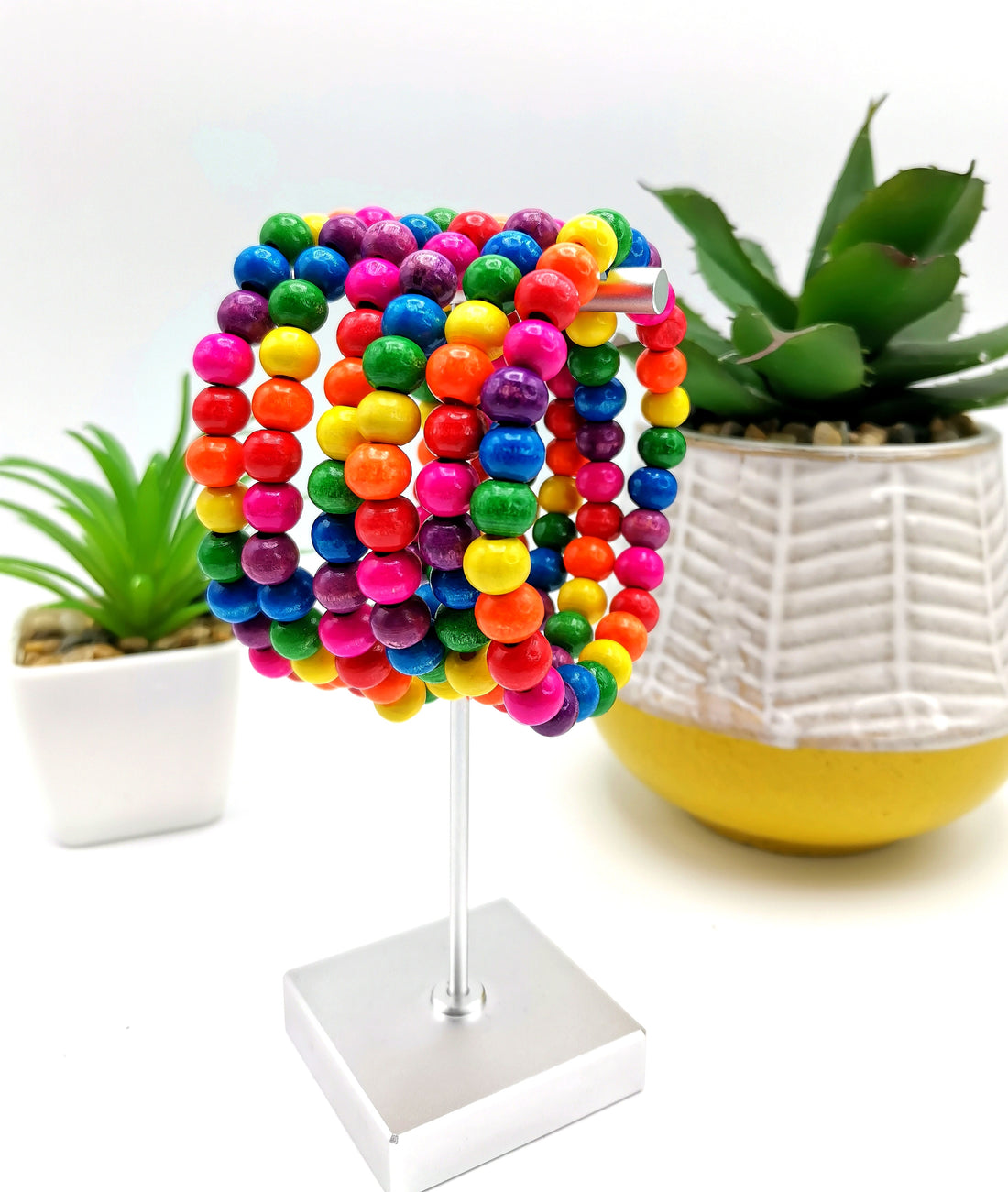 Refreshing Rainbow Bracelet - Silver Sunbird Bracelets